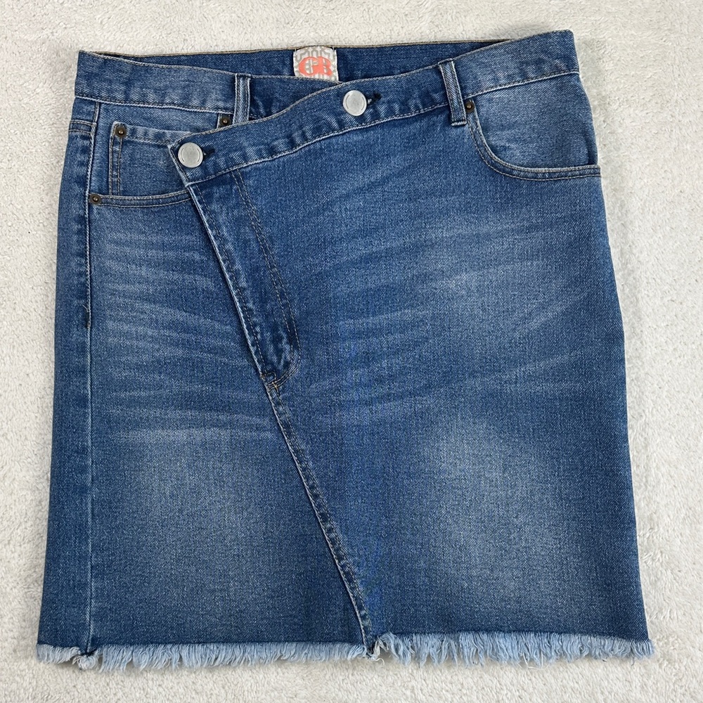 Gianni Bini Men's Blue Denim Skirt